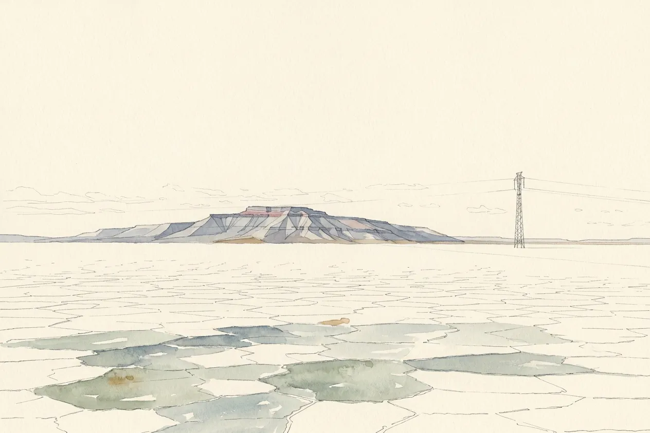 Dusk Watercolor Study proof 7